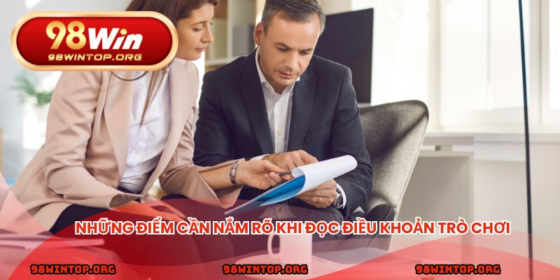 Những điểm cần nắm rõ khi đọc điều khoản trò chơi